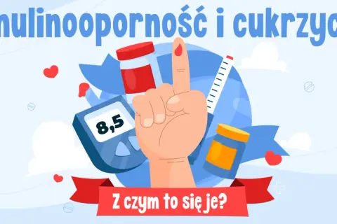 Insulinooporność a cukrzyca: glukometr, strzykawka i leki. Zrozumienie związku między insulinoopornością a cukrzycą jest kluczowe.